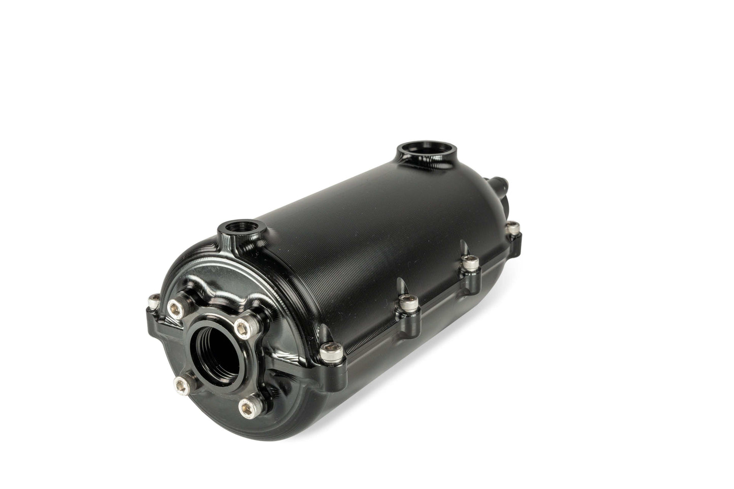 CATCH CAN - 100MM ROUND - SINGLE - DASH - 12 for Efficient Oil Separation