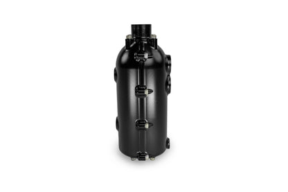 CATCH CAN - 100MM ROUND - DUAL - DASH - 12 for Engine Oil Separation