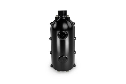 CATCH CAN - 100MM ROUND - DUAL - DASH - 12 for Engine Oil Separation