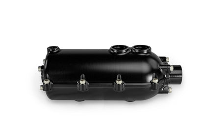 CATCH CAN - 100MM ROUND - DUAL - DASH - 12 for Engine Oil Separation