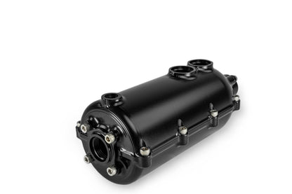 CATCH CAN - 100MM ROUND - DUAL - DASH - 12 for Engine Oil Separation