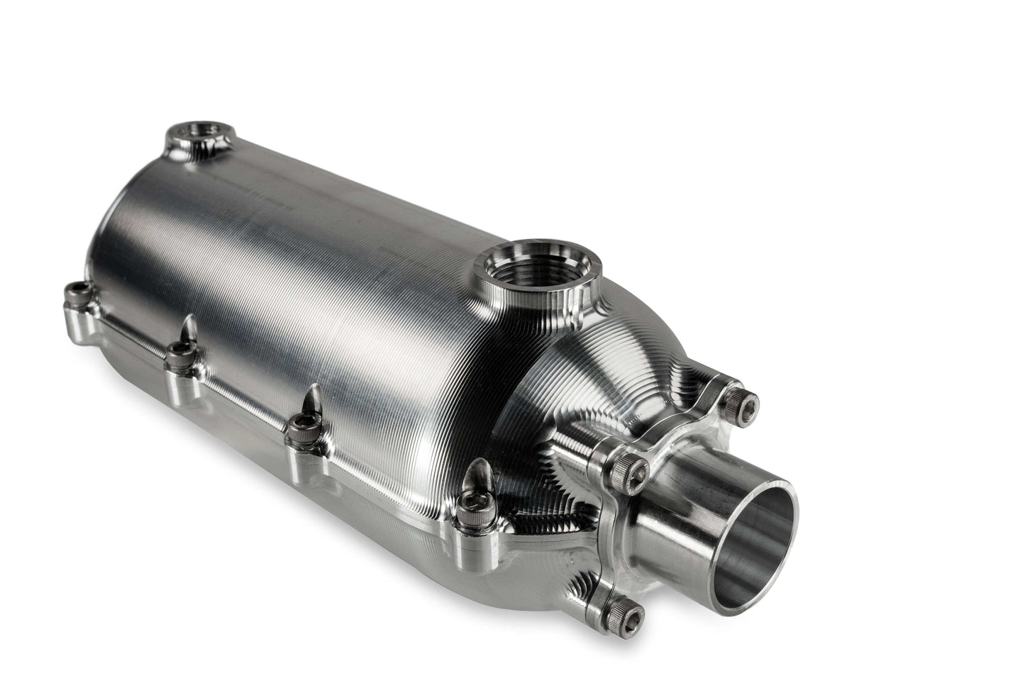 CATCH CAN - 100MM ROUND - SINGLE - DASH - 12 for Efficient Oil Separation