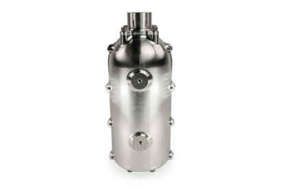 CATCH CAN - 100MM ROUND - DUAL - DASH - 12 for Engine Oil Separation