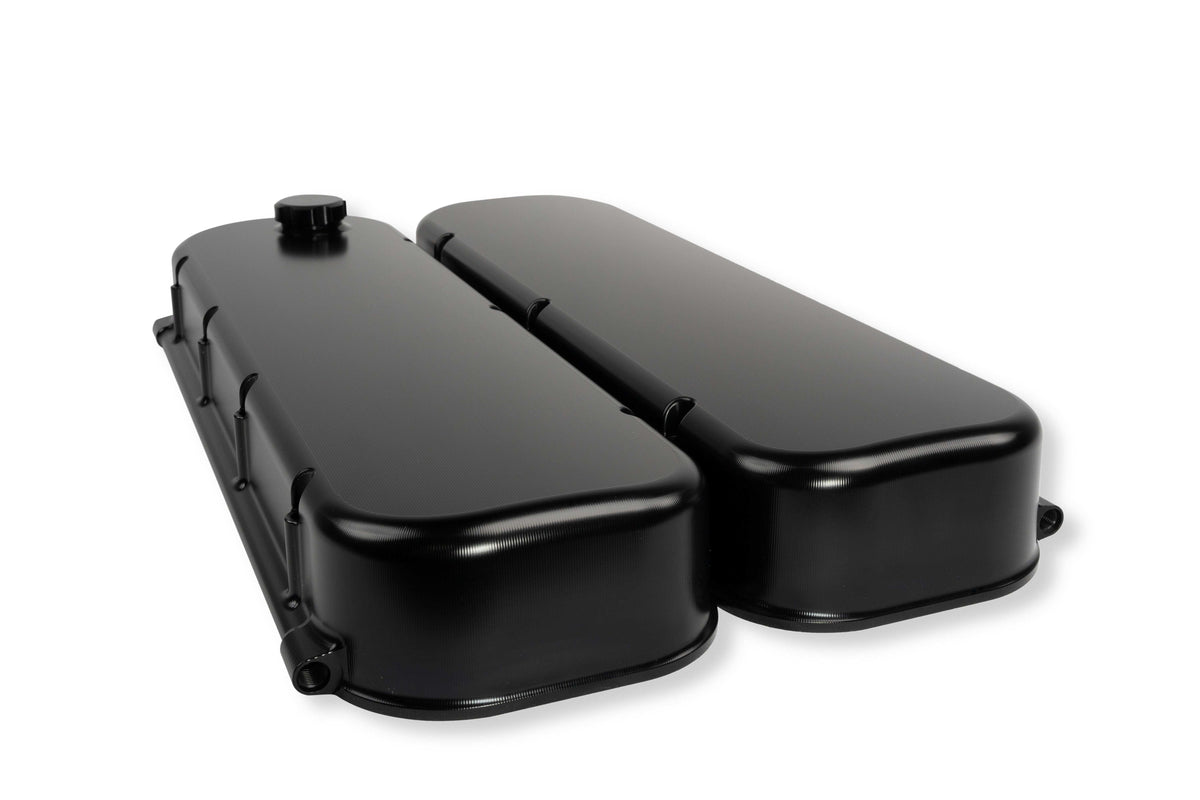 BIG BLOCK CHEV - VALVE COVER - FRONT BREATHER - WITH OILERS