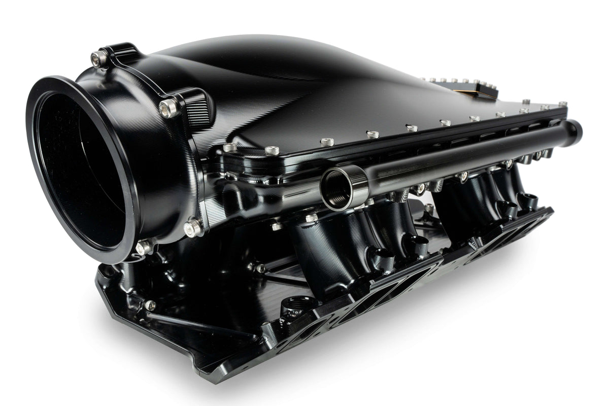 BIG BLOCK CHEV - HIGGINS SR20 - BILLET INTAKE MANIFOLD - 24 INJECTOR - DUAL FUEL RAIL