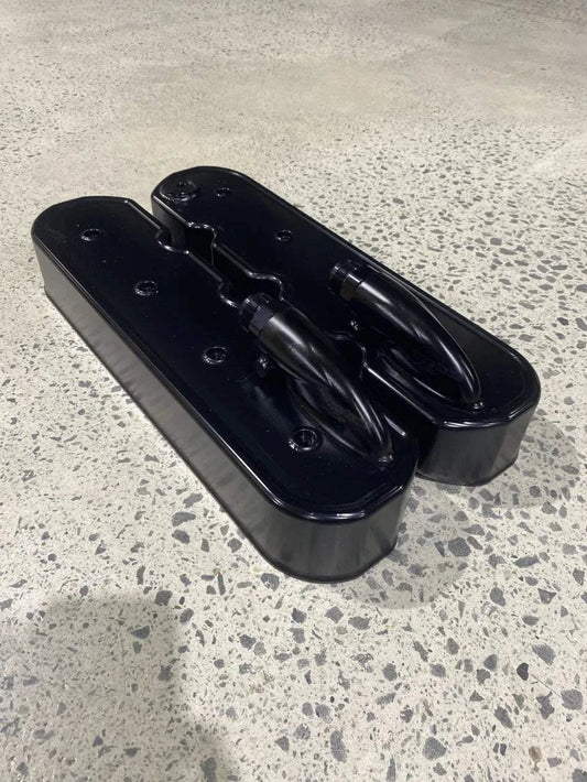 LS - BILLET VALVE COVER - 76MM - BURN TUBE