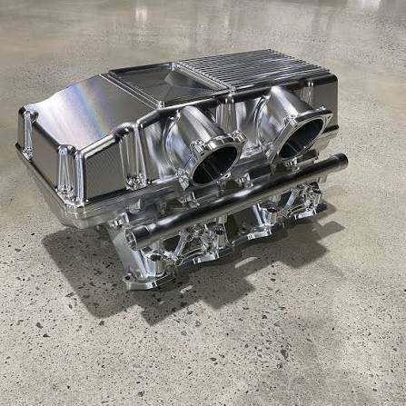 LS - GROUP A - BILLET INTAKE MANIFOLD - RAW